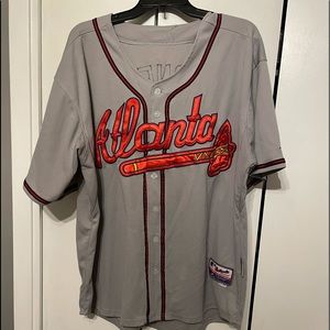 Majestic Authentic Collection Braves Jersey